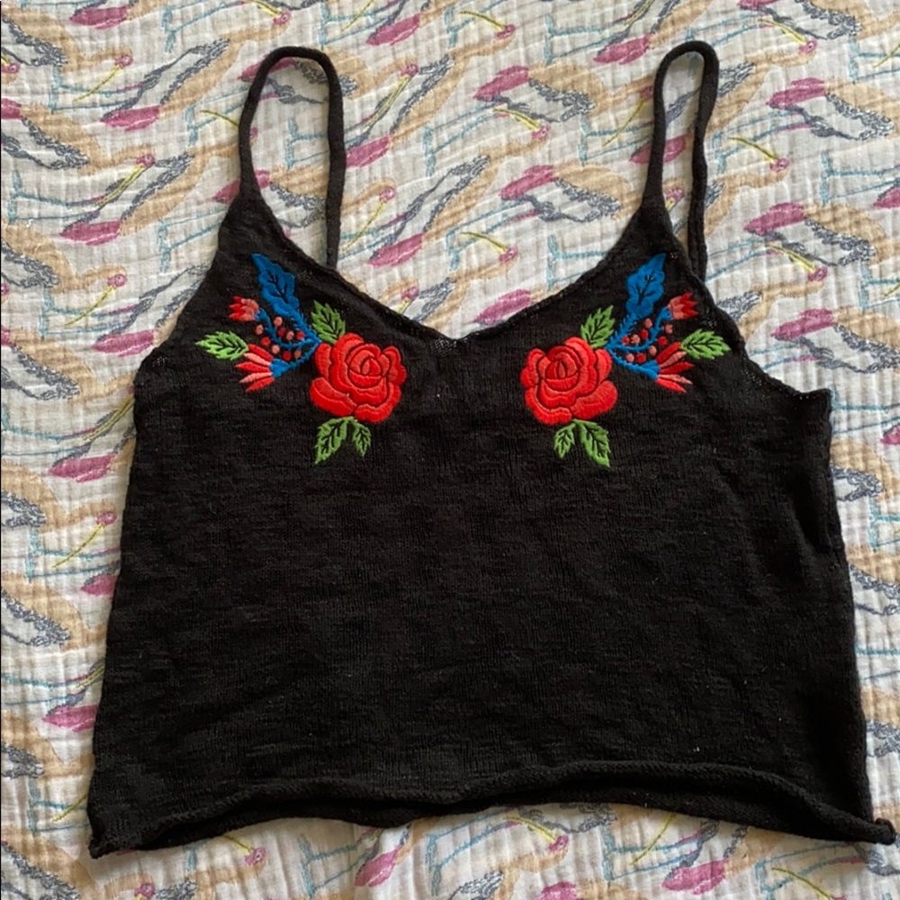 Knit tank top